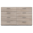 Tvilum Austin 8 Drawer Double Dresser in Truffle