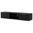 Tvilum Match 2 Drawer 2 Shelf TV Stand in Black Matte