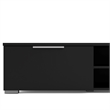Tvilum Match 2 Drawer 2 Shelf TV Stand in Black Matte
