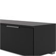 Tvilum Match 2 Drawer 2 Shelf TV Stand in Black Matte