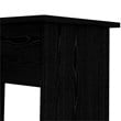 Tvilum Walden Desk with 5 Drawers in Black Woodgrain