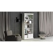 Tvilum Sonoma 5 Shelf Bookcase in White