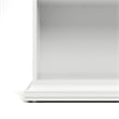 Tvilum Sonoma 5 Shelf Bookcase in White