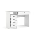Tvilum Walden Transitional Engineered Wood Home Computer Office Desk in White