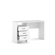 Tvilum Whitman 3-Drawers Engineered Wood Writing Desk in White