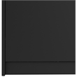 Tvilum Bright 2 Drawer Shoe Cabinet in Black Matte with 1 Layer