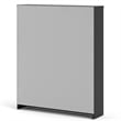 Tvilum Bright 2 Drawer Shoe Cabinet in Black Matte with 1 Layer