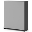 Tvilum Bright 2 Drawer Shoe Cabinet in Black Matte with 2 Layers