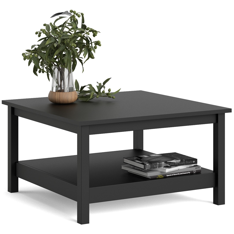 Tvilum Madrid Coffee Table in Black Matte