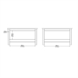 Tvilum Madrid Coffee Table in Black Matte