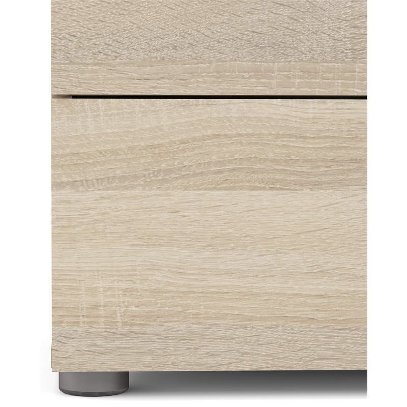 Tvilum Austin 8 Drawer Double Dresser in Oak Structure