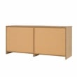 Tvilum Scottsdale 6-Drawer Double Dresser in Jackson Hickory