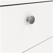 Tvilum Madrid Home Office Writing Desk with 3 Storage Drawers in White