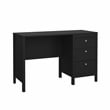 Tvilum Madrid Home Office Writing Desk with 3 Storage Drawers in Black Matte