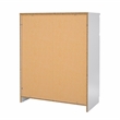 Tvilum Scottsdale White High Gloss 1-Drawer 31.65 in. W Dresser