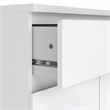 Tvilum Scottsdale White High Gloss 1-Drawer 31.65 in. W Dresser