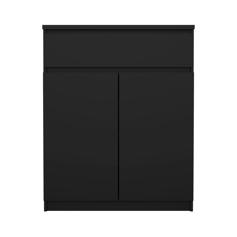 Tvilum Scottsdale Black Matte 1-Drawer 31.65 in. W Dresser