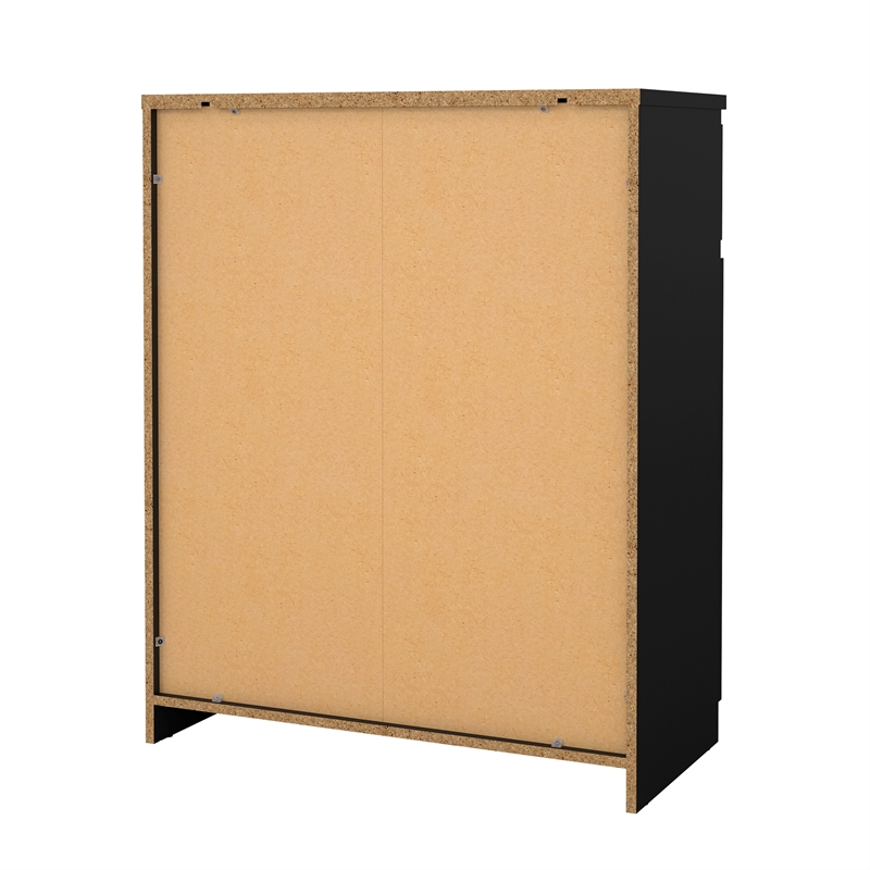 Tvilum Scottsdale Black Matte 1-Drawer 31.65 in. W Dresser
