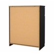 Tvilum Scottsdale Black Matte 1-Drawer 31.65 in. W Dresser