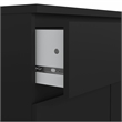 Tvilum Scottsdale Black Matte 1-Drawer 31.65 in. W Dresser