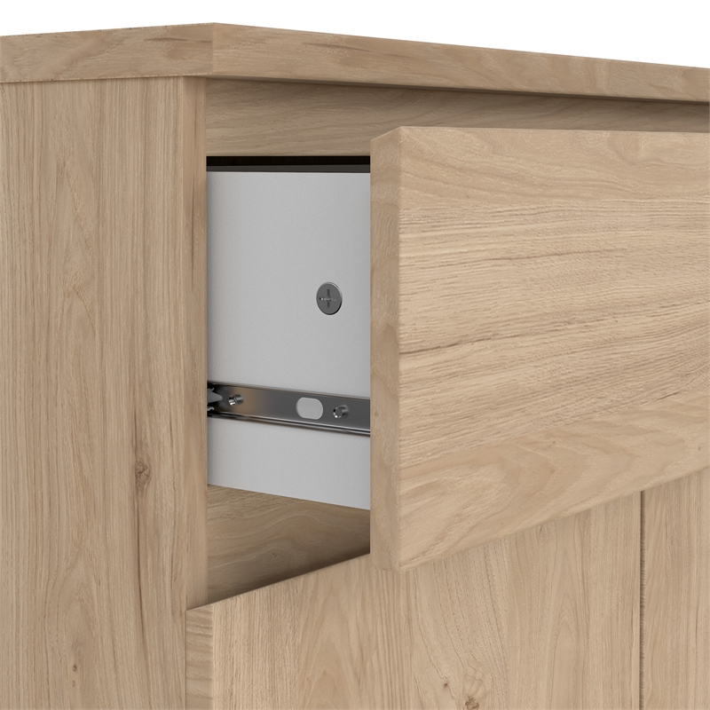 Tvilum Scottsdale Jackson Hickory 1-Drawer 31.65 in. W Dresser