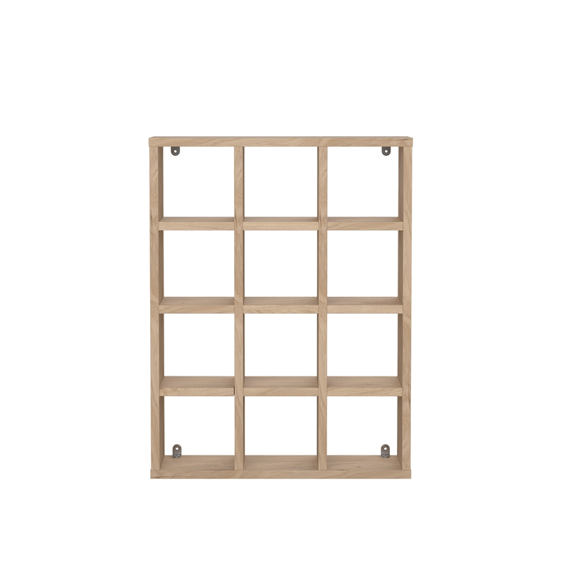 Tvilum Hyper  Jackson Hickory Wood Decorative Wall Shelf