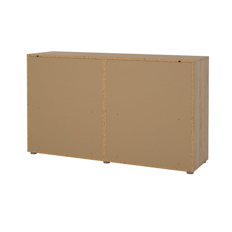Tvilum Pepe Jackson Hickory 8 Drawer 55.12 in W Dresser