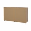 Tvilum Pepe Jackson Hickory 8 Drawer 55.12 in W Dresser