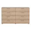 Tvilum Pepe Jackson Hickory 8 Drawer 55.12 in W Dresser