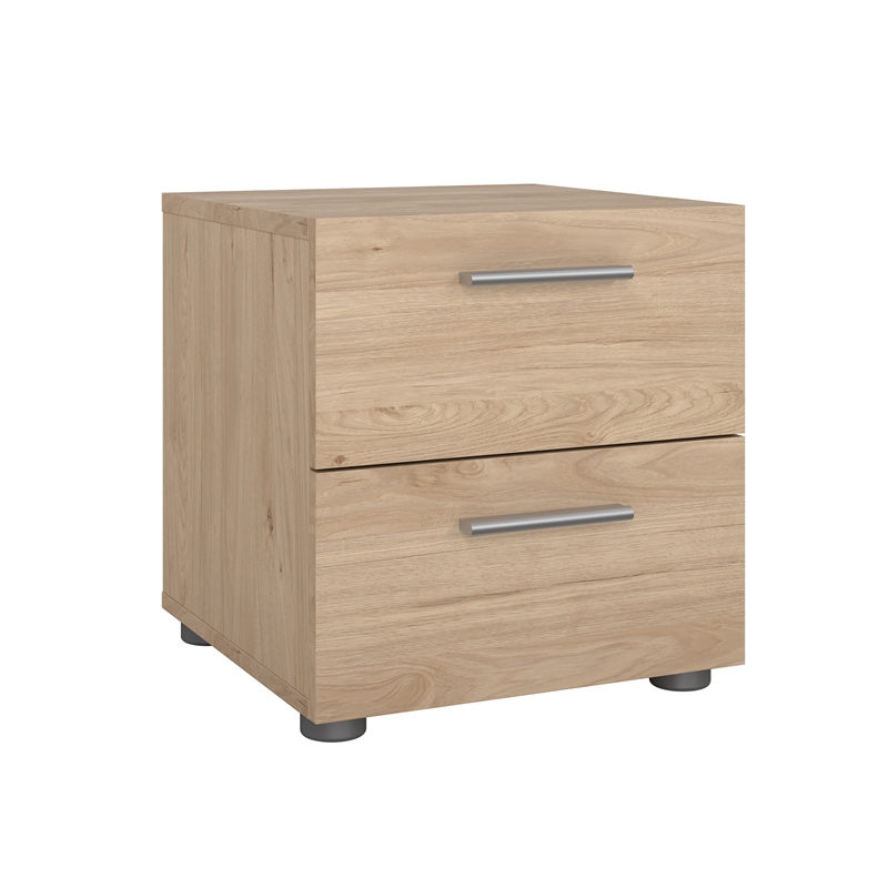 Tvilum Pepe Jackson Hickory 2 Drawer Nightstand