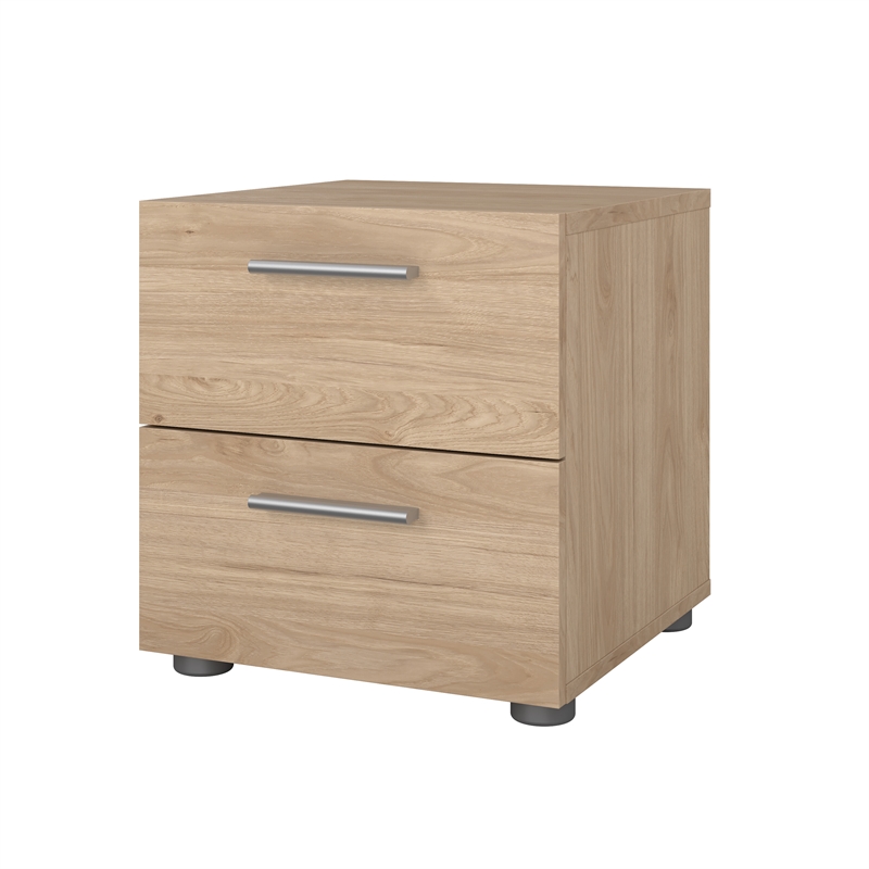 Tvilum Pepe Jackson Hickory 2 Drawer Nightstand