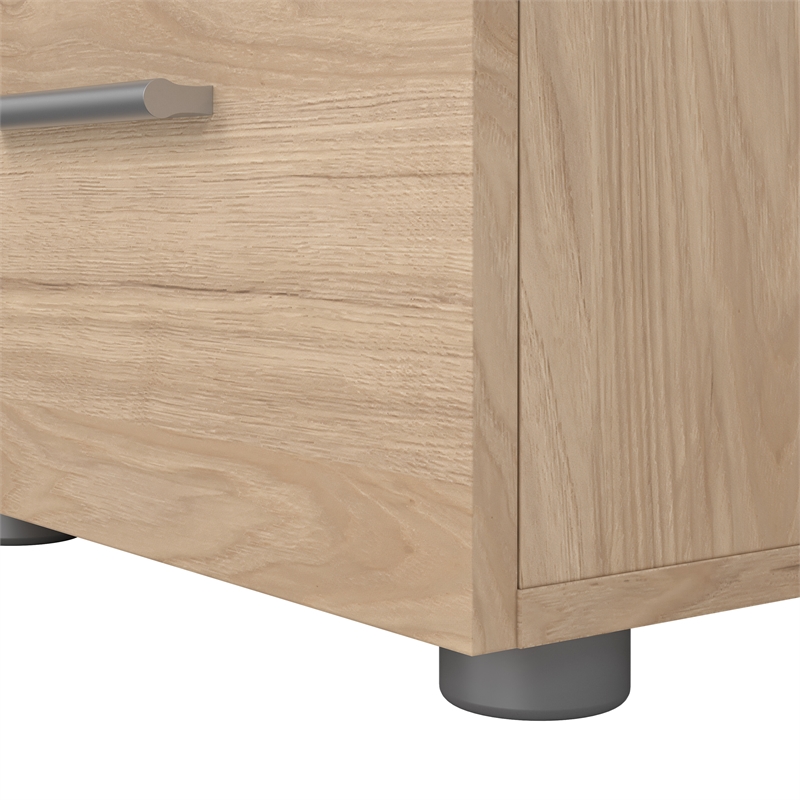 Tvilum Pepe Jackson Hickory 2 Drawer Nightstand