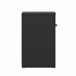 Tvilum  Portland Black 1 Drawer  Set of 2 Nightstand