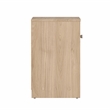 Tvilum Portland Jackson Hickory 1 Drawer   Nightstand Set of 2