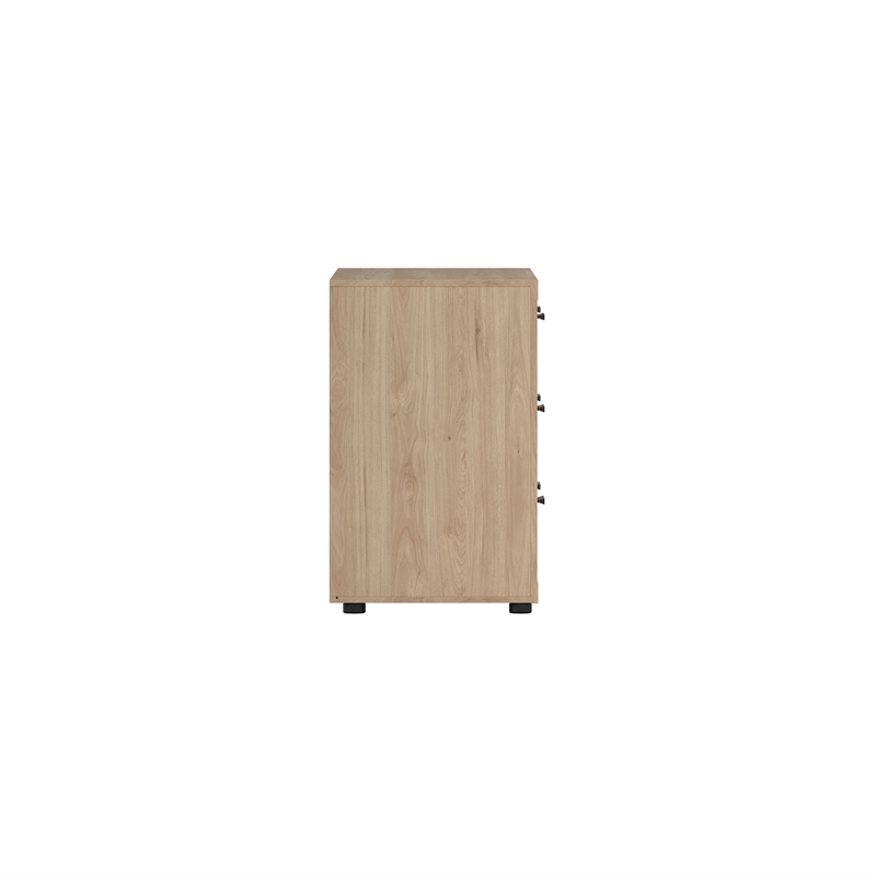 Tvilum Mira 6 Drawer Double Dresser Jackson Hickory