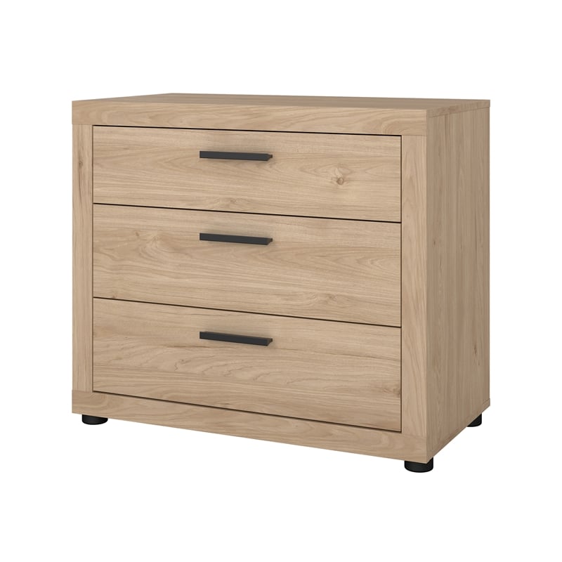 Tvilum Mira 3 Drawer Chest Jackson Hickory