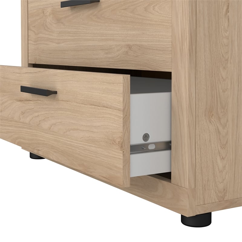 Tvilum Mira 3 Drawer Chest Jackson Hickory