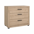 Tvilum Mira 3 Drawer Chest Jackson Hickory