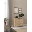 Tvilum Mira 3 Drawer Chest Jackson Hickory
