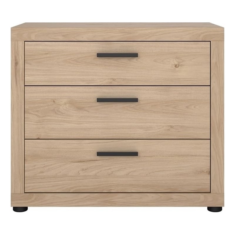 Tvilum Mira 3 Drawer Chest Jackson Hickory