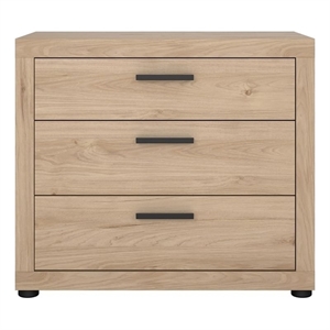 Tvilum Mira 3 Drawer Chest Jackson Hickory
