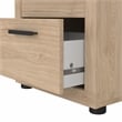 Tvilum Mira Jackson Hickory 2 Drawer Nightstand