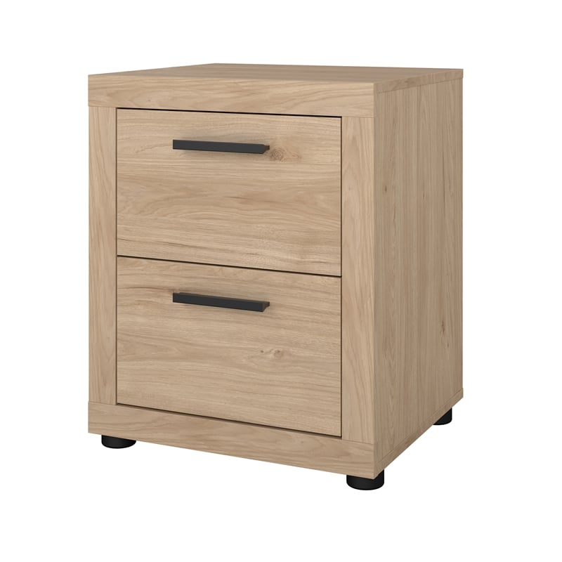 Tvilum Mira Jackson Hickory 2 Drawer Nightstand