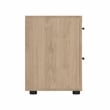 Tvilum Mira Jackson Hickory 2 Drawer Nightstand