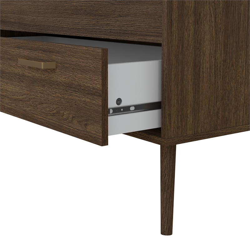 Tvilum Tone Mocha Oak 8 Drawer Double Dresser