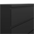 Tvilum  Scottsdale Black Matte 6 Drawer Double Dresser