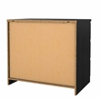Tvilum Scottsdale Black Woodgrain 3 Drawer Chest