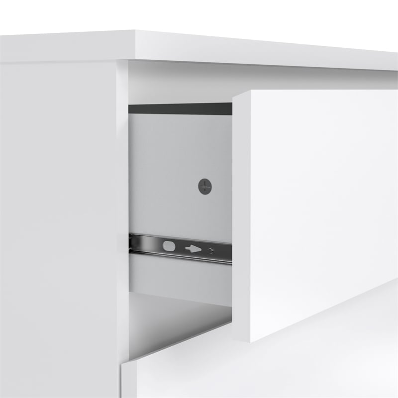 Tvilum Scottsdale White High Gloss 3 Drawer Chest