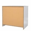 Tvilum Scottsdale White High Gloss 3 Drawer Chest