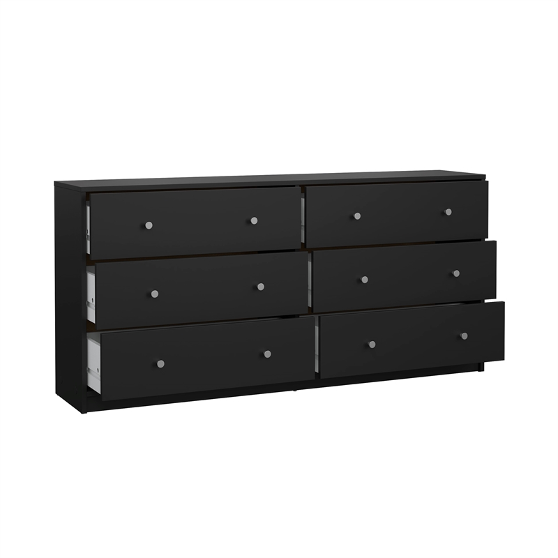 Tvilum Portland Black 4-Piece Bedroom Set